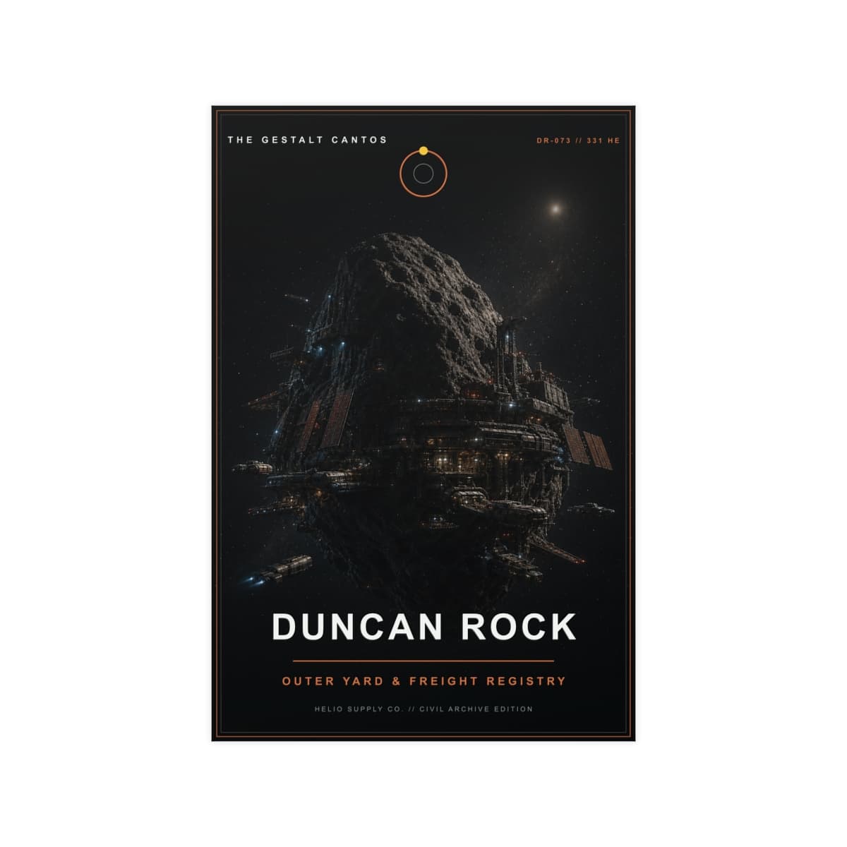 HELIO // Duncan Rock Civil Archive Poster