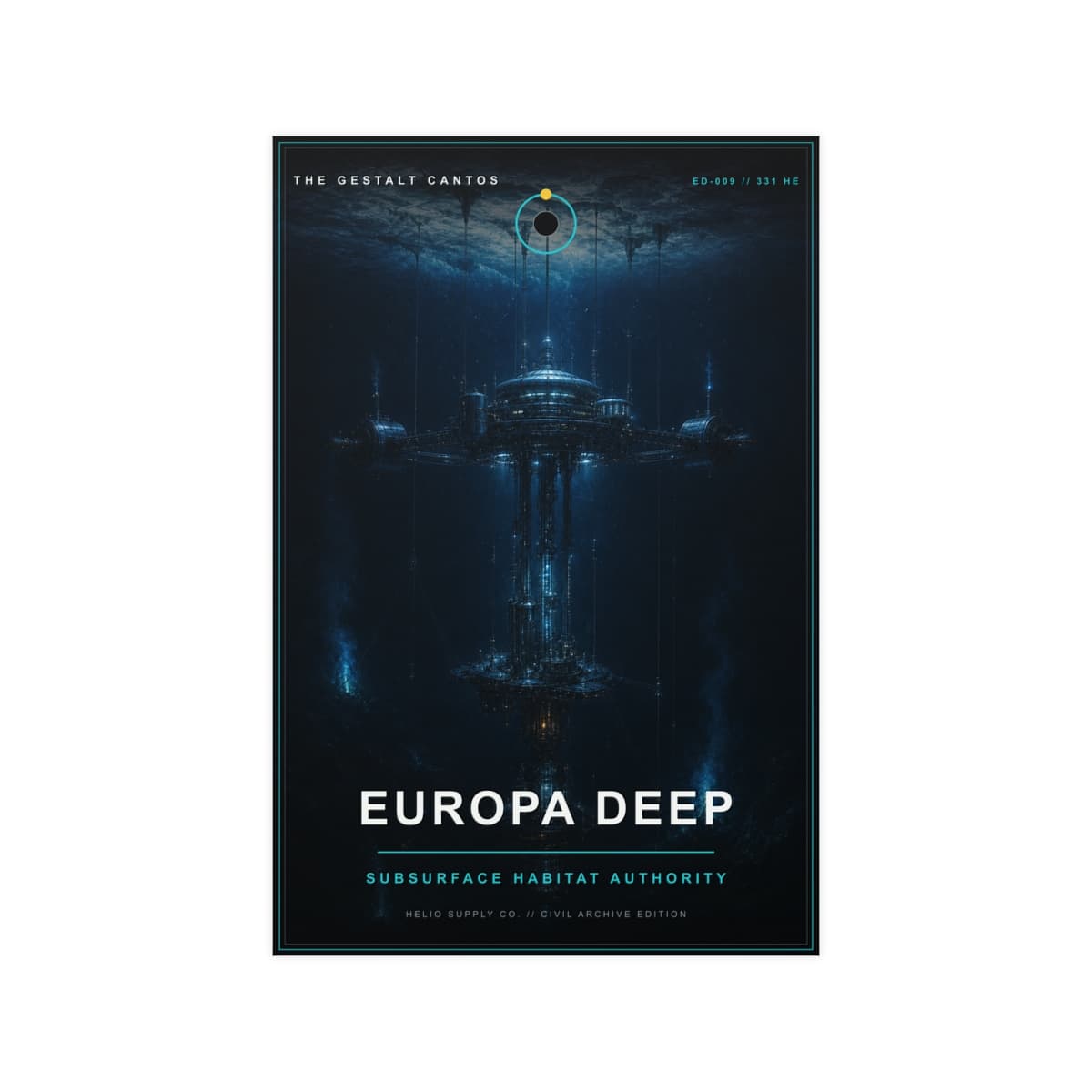 HELIO // Europa Deep Civil Archive Poster